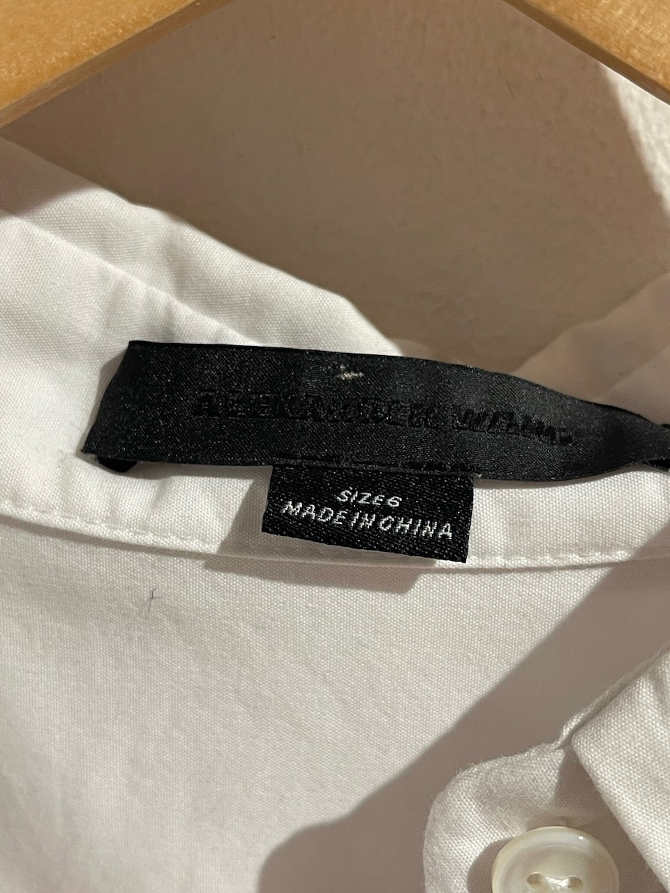 Chemise Alexander Wang blanche T.38