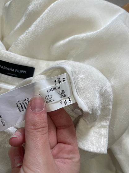 Pantalon Fabiana Filippi blanc T.36