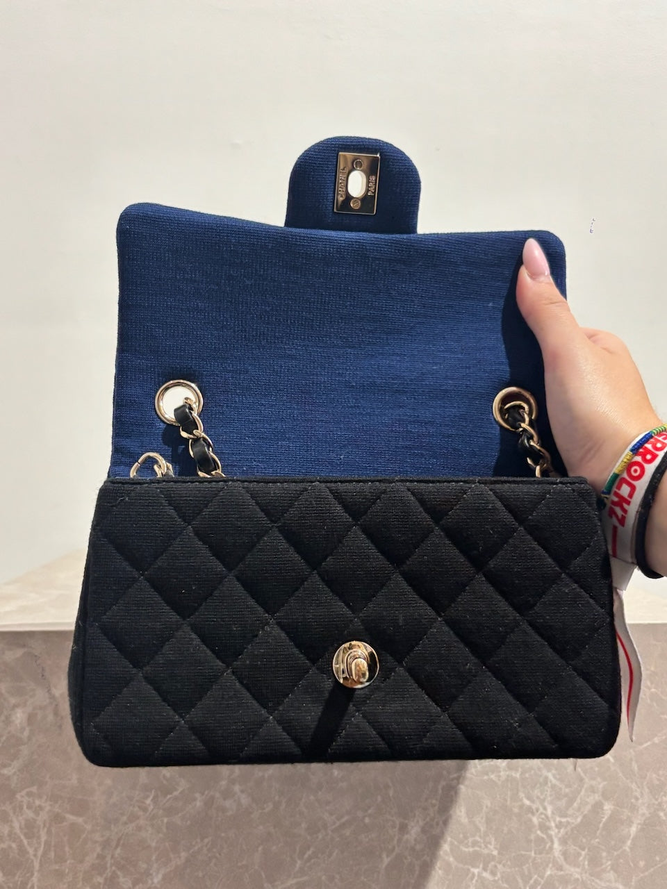 Sac Chanel Timeless mini noir