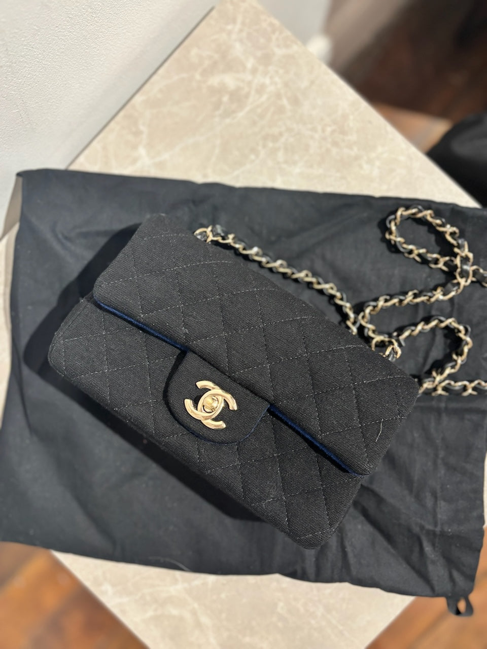 Sac Chanel Timeless mini noir
