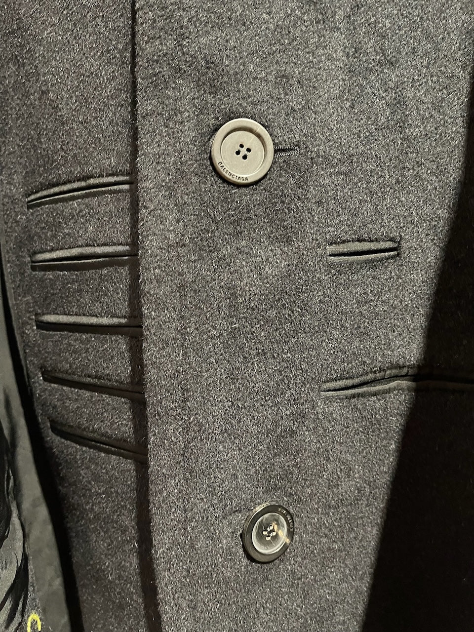 Manteau Balenciaga noir T.L