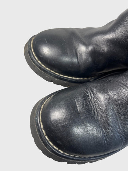 Bottes Chanel noires T.34,5