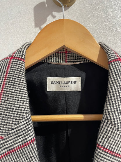Veste Saint Laurent à carreaux T.46