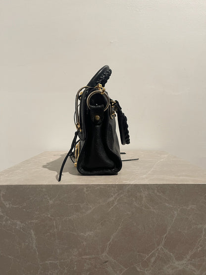 Sac Balenciaga Classic Metalic Mini noir