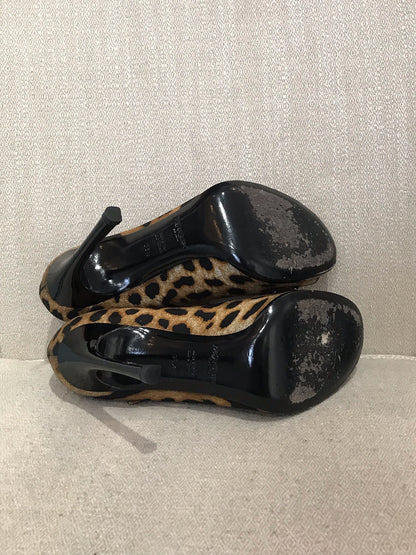 Escarpins Yves Saint Laurent leopard T.35,5