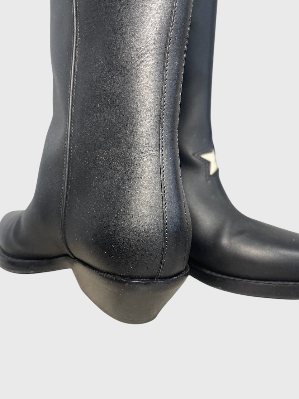 Bottes Dior noires T.36