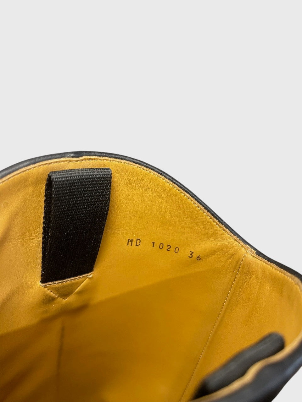 Bottes Dior noires T.36