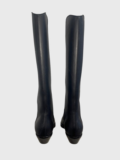 Bottes Dior noires T.36