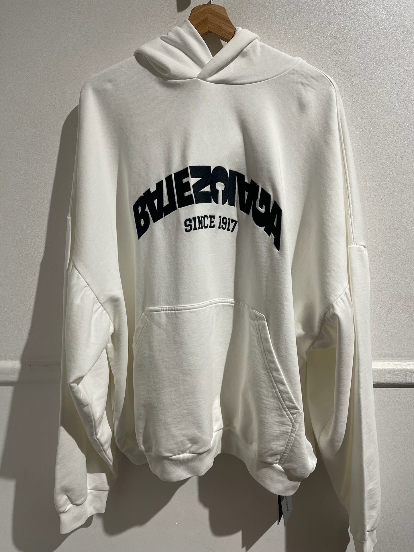 Sweat Balenciaga blanc T.L