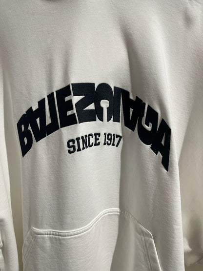 Sweat Balenciaga blanc T.L