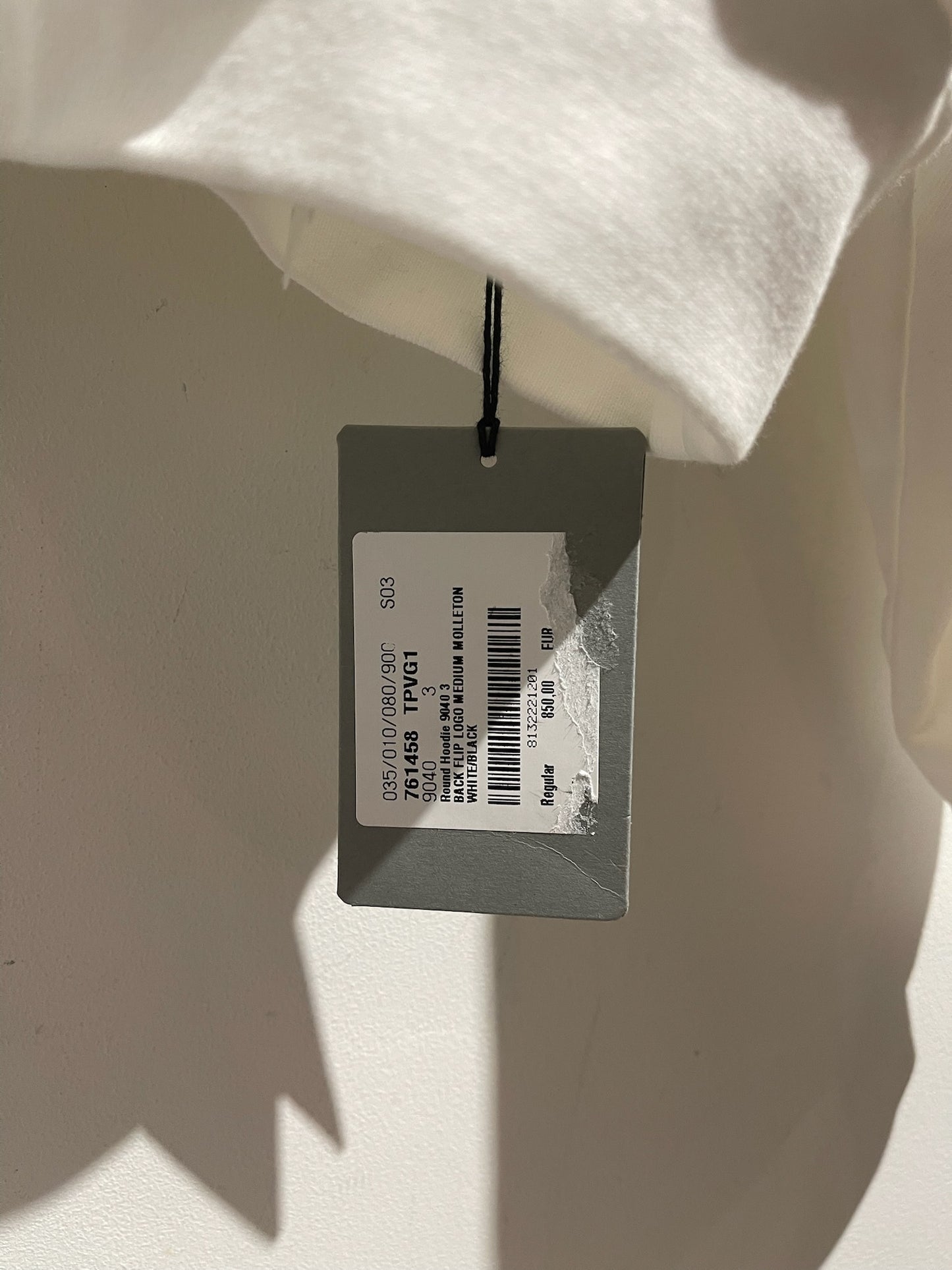 Sweat Balenciaga blanc T.L