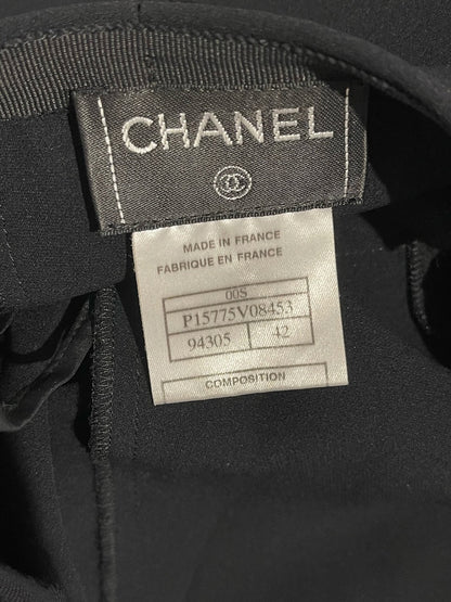 Jupe Chanel noire T.42