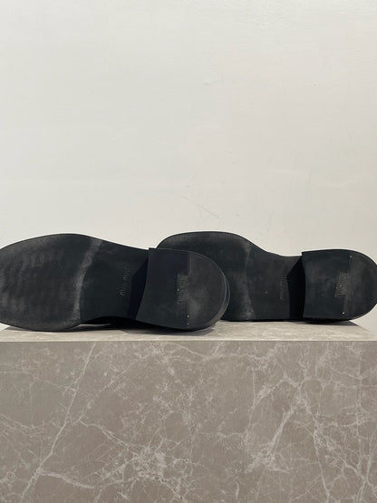 Richelieus Miu Miu noires T.39
