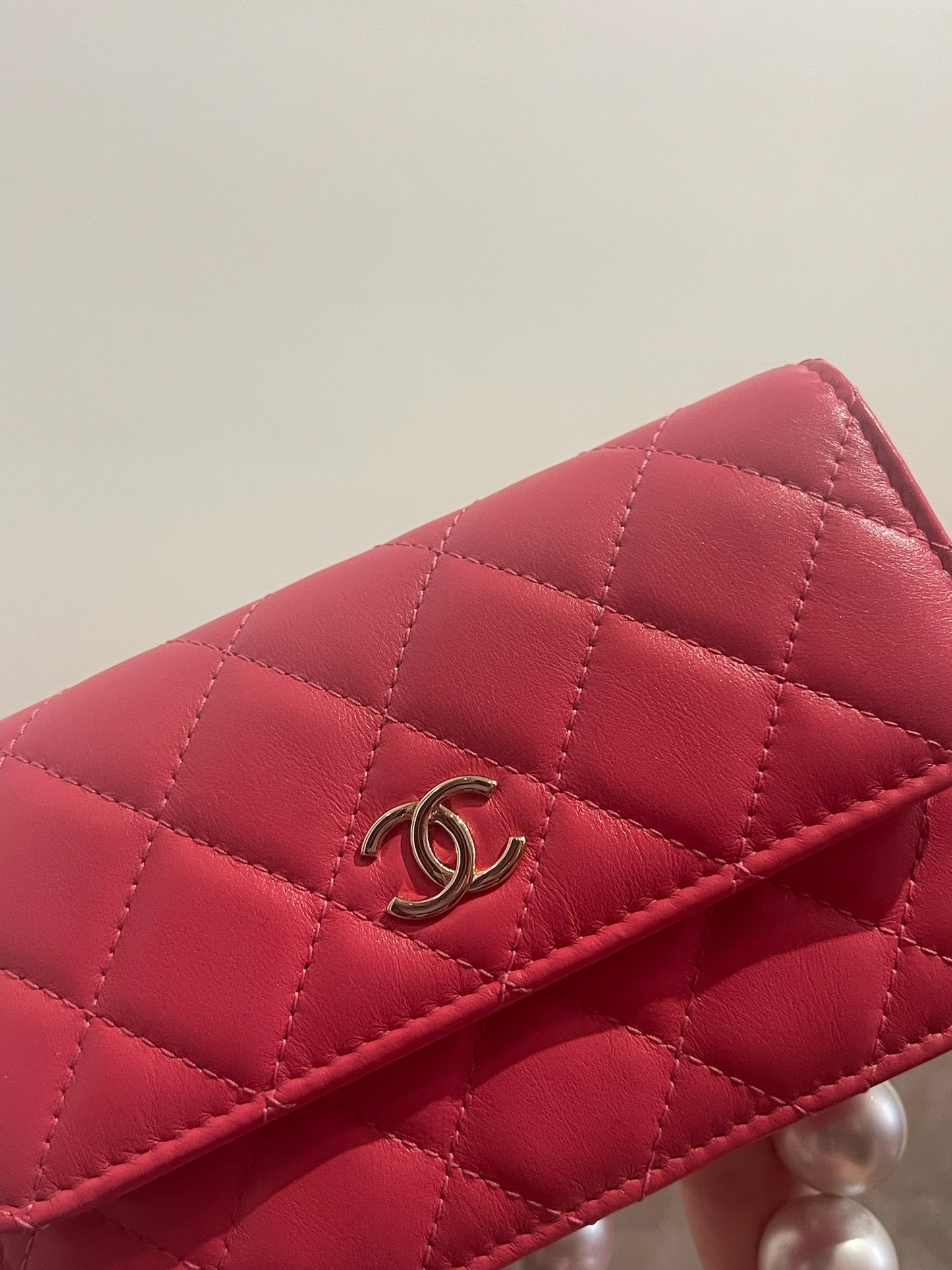 Mini Sac Chanel rose NEUF