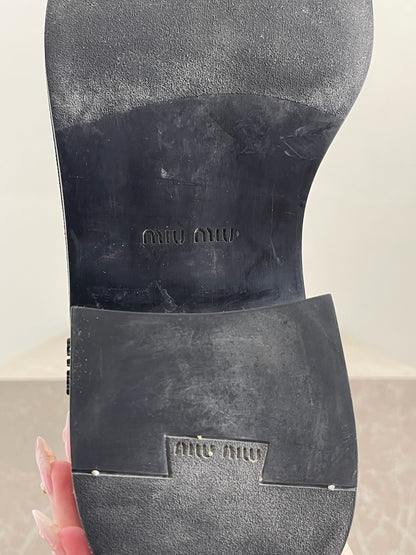 Richelieus Miu Miu noires T.39