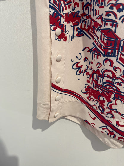 Robe Louis Vuitton rose T.36