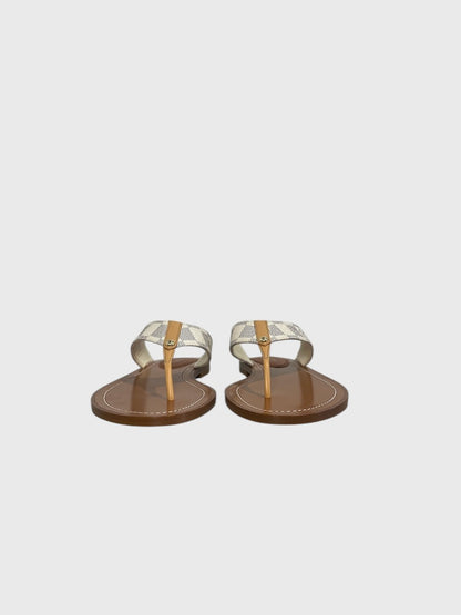 Sandales Louis Vuitton Azur Sunny T.38,5