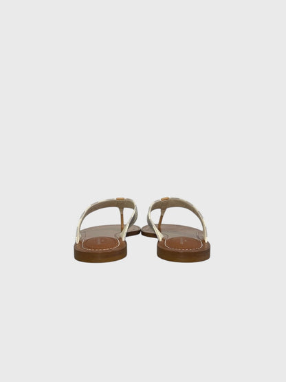 Sandales Louis Vuitton Azur Sunny T.38,5