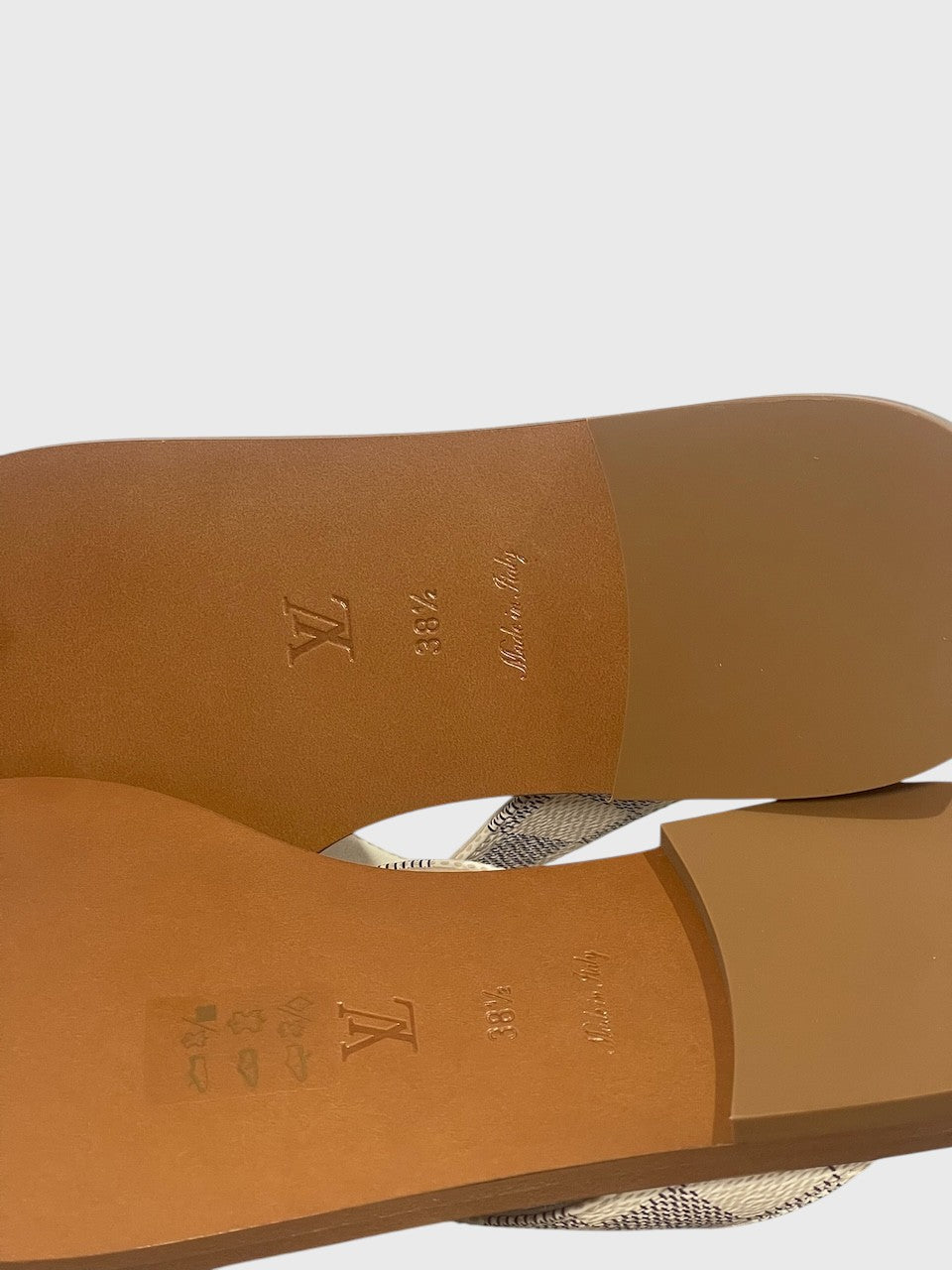 Sandales Louis Vuitton Azur Sunny T.38,5