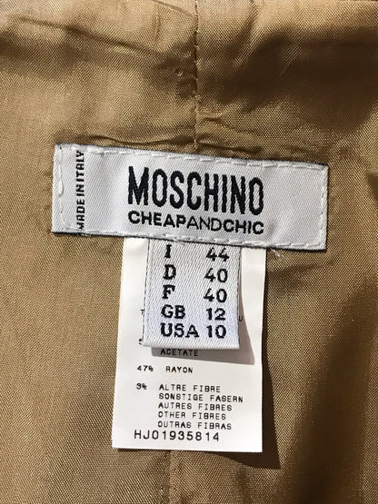 Tailleur Moschino beige T.40
