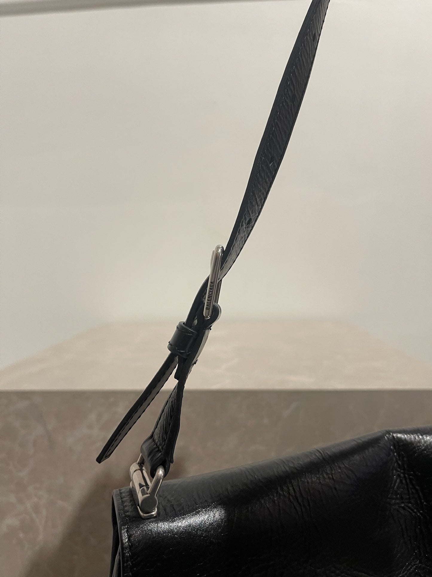 Sac Balenciaga Crush noir