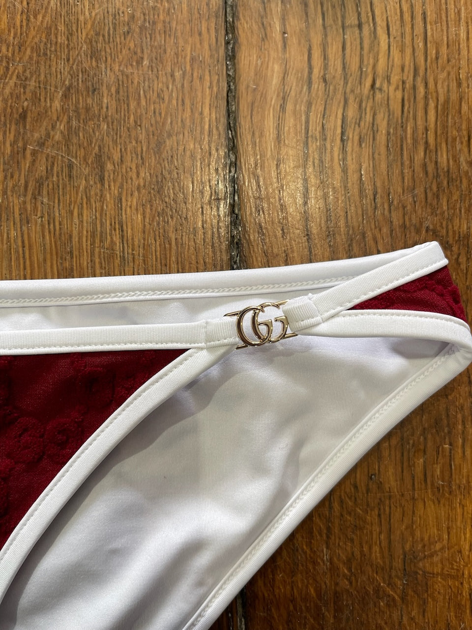 Maillot de bain Gucci rouge T.XS