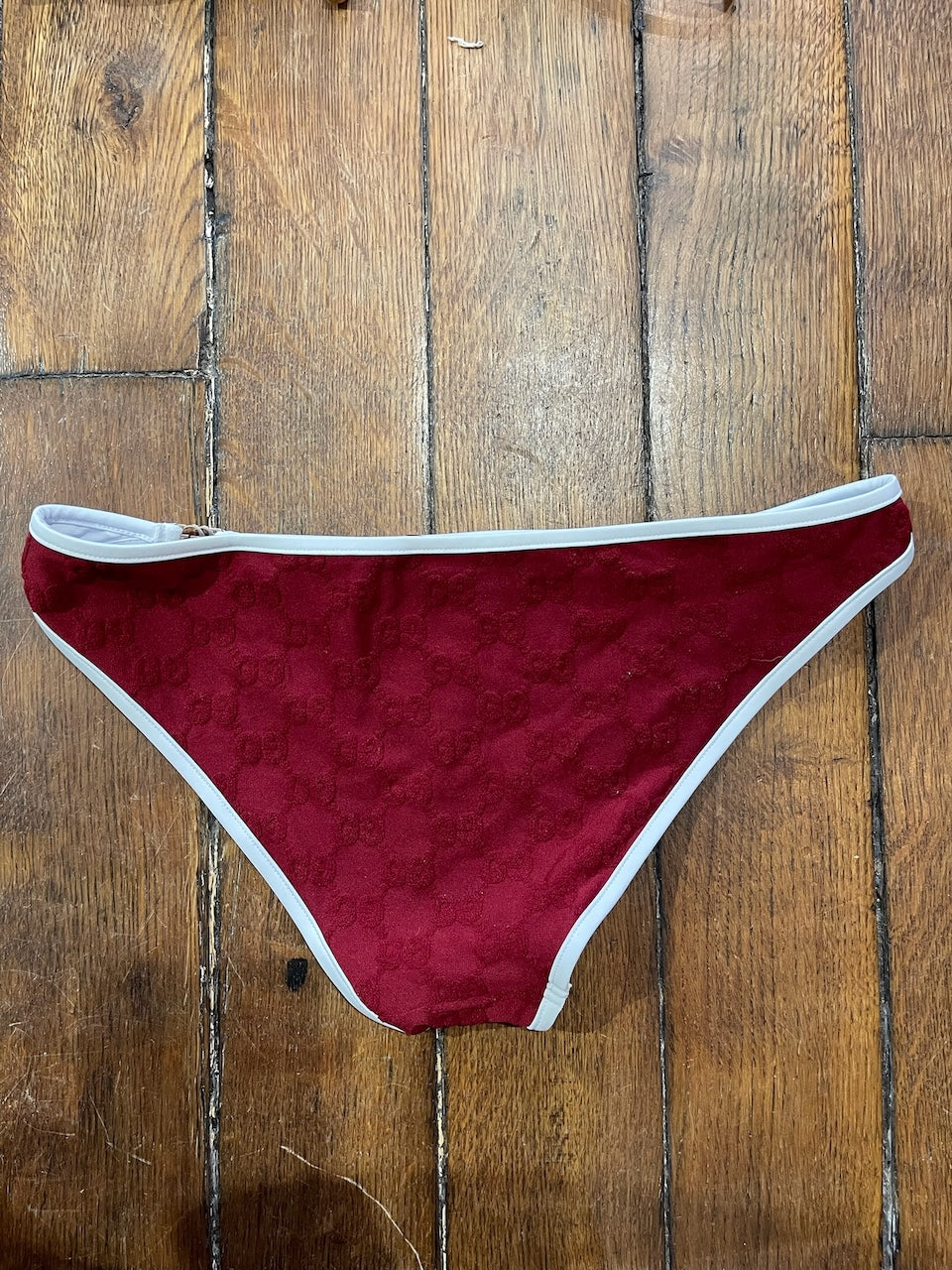 Maillot de bain Gucci rouge T.XS
