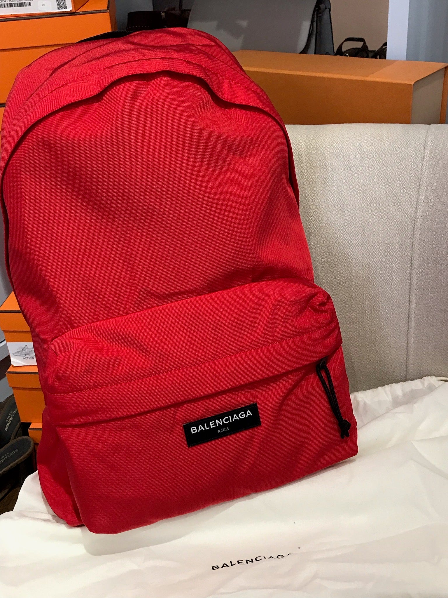 Balenciaga best sale sac rouge