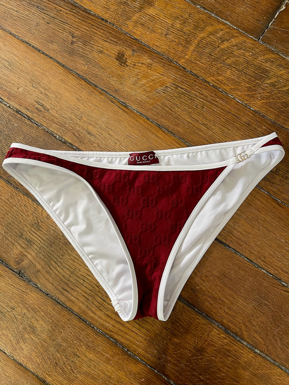 Maillot de bain Gucci rouge T.S