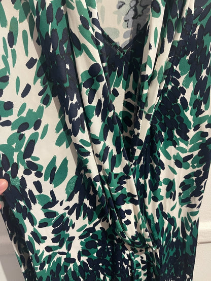 Robe Balenciaga verte T.38