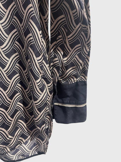 Chemise Victoria Beckham bleue T.36