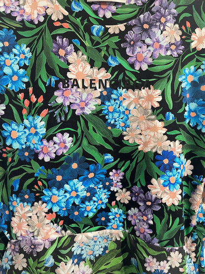 Robe Balenciaga à fleurs T.M NEUVE