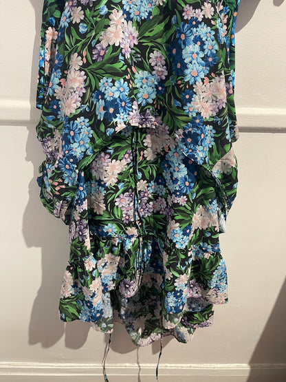 Robe Balenciaga à fleurs T.M NEUVE