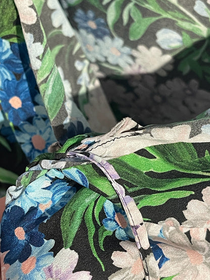 Robe Balenciaga à fleurs T.M NEUVE