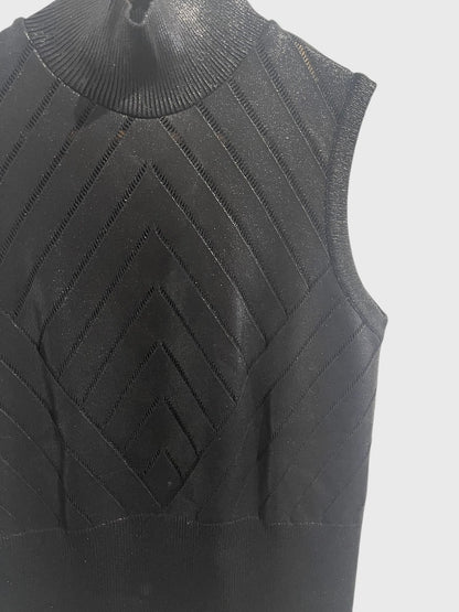 Top Versace noir T.38