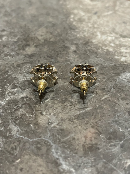 Boucles d'oreilles Chanel cube