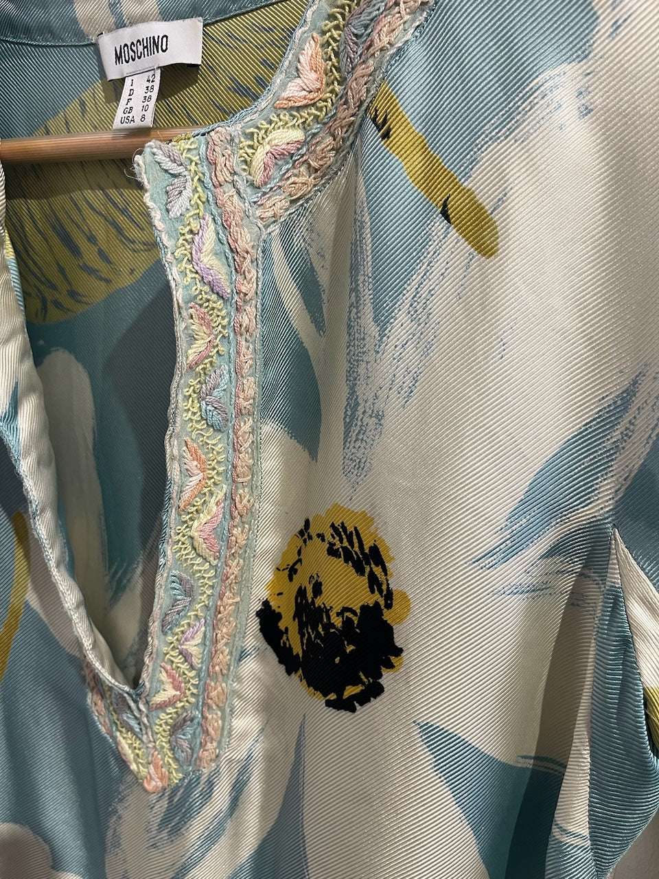 Robe Moschino imprimée T.38