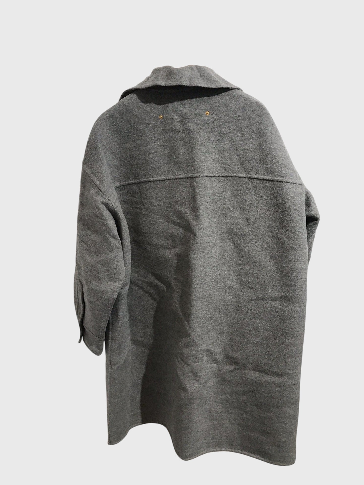 Manteau Fendi gris T.38