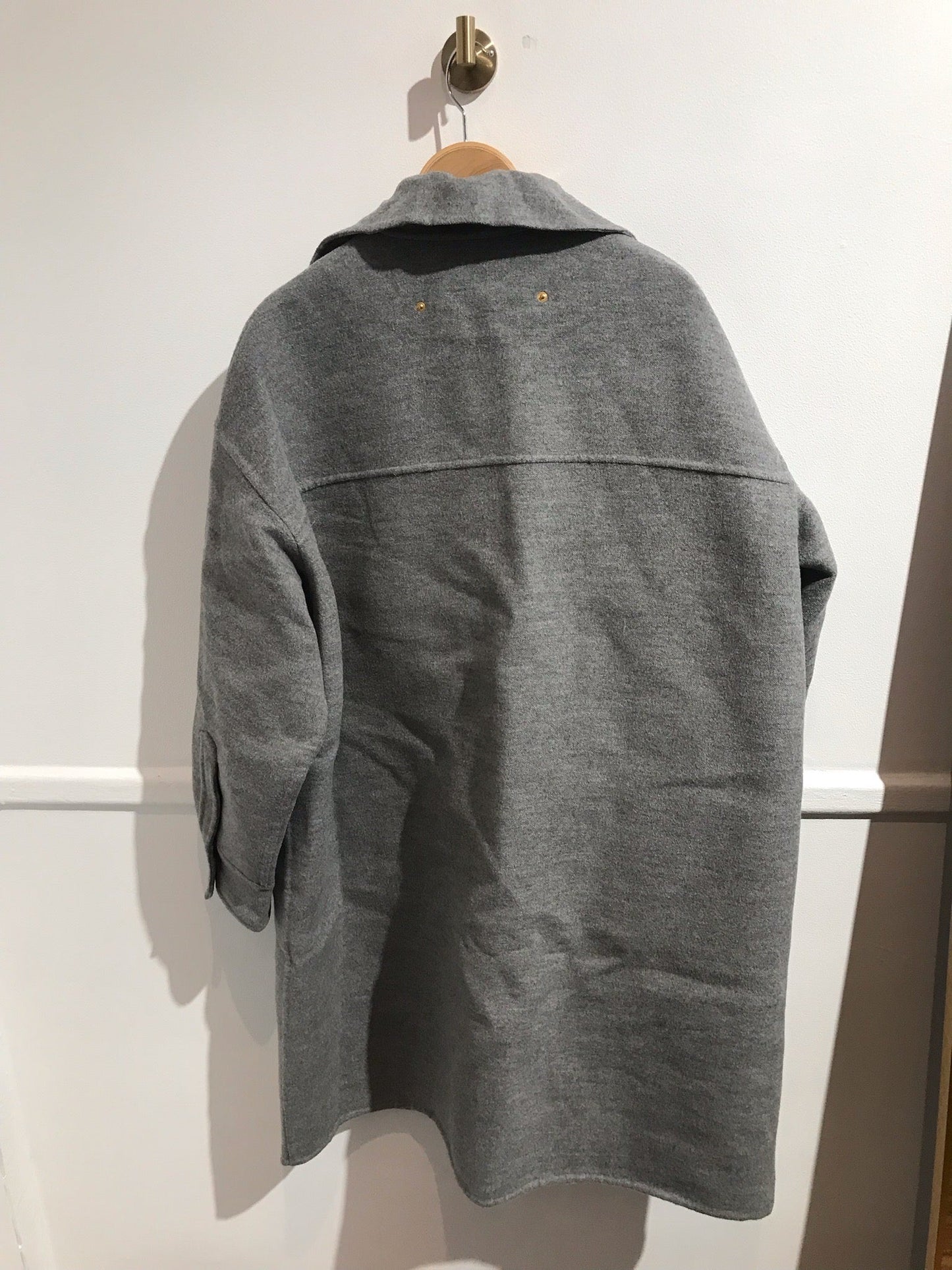 Manteau Fendi gris T.42