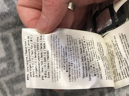 Manteau Fendi gris T.38