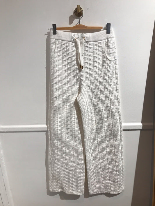 Pantalon Balmain blanc T.36