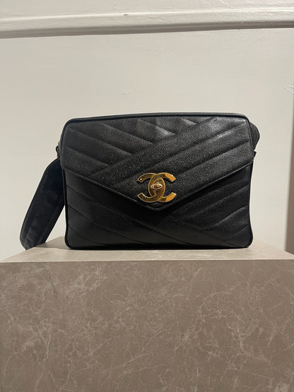 Sac Chanel vintage noir
