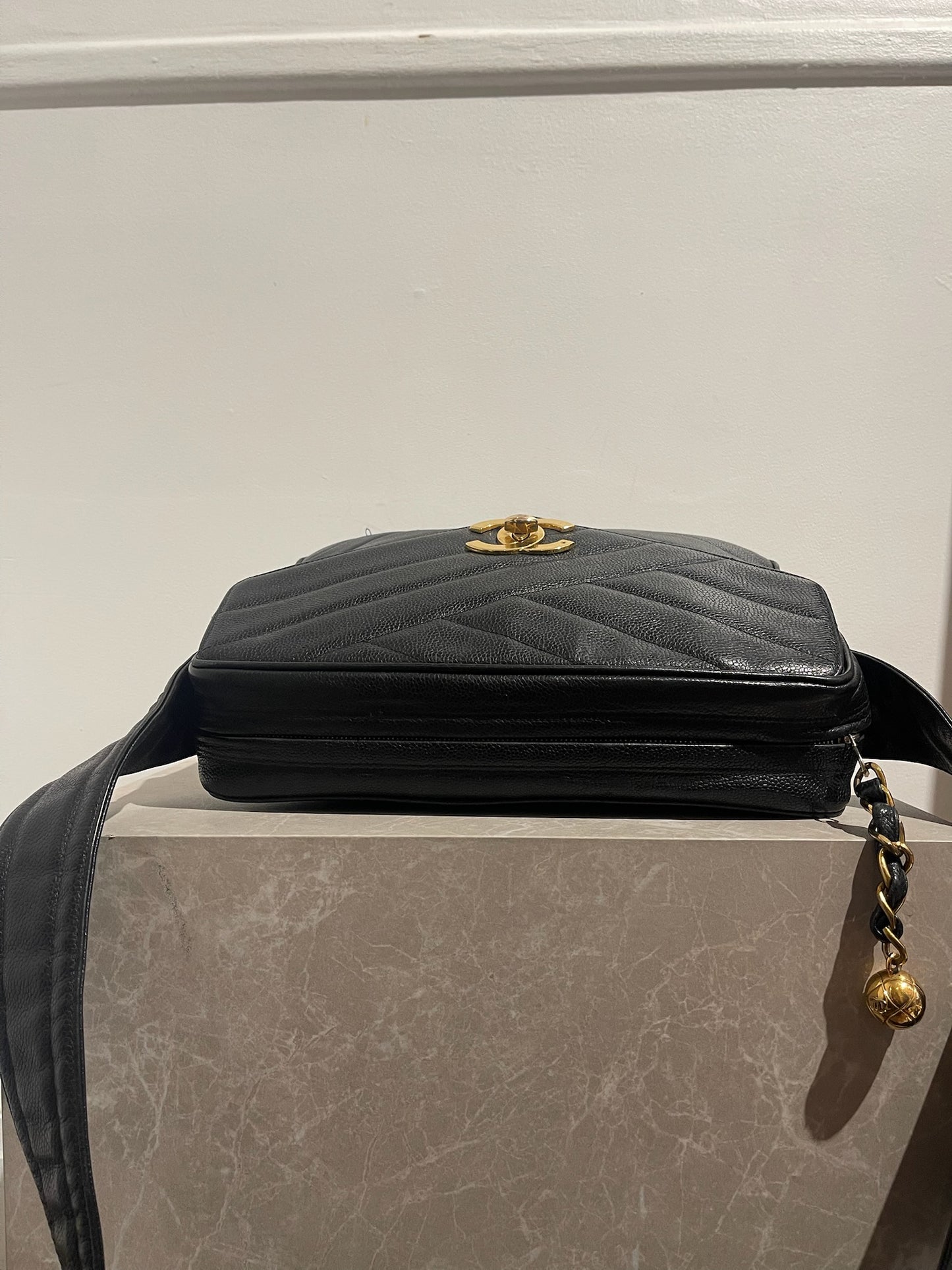 Sac Chanel vintage noir