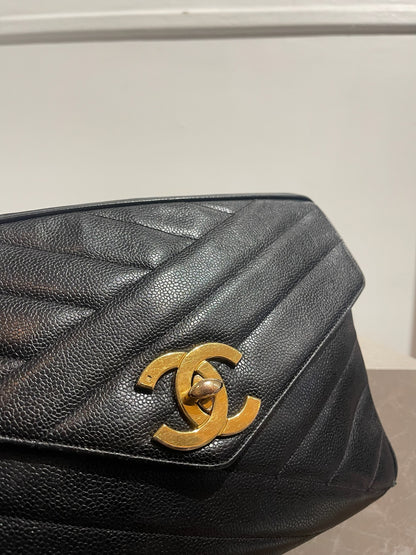 Sac Chanel vintage noir