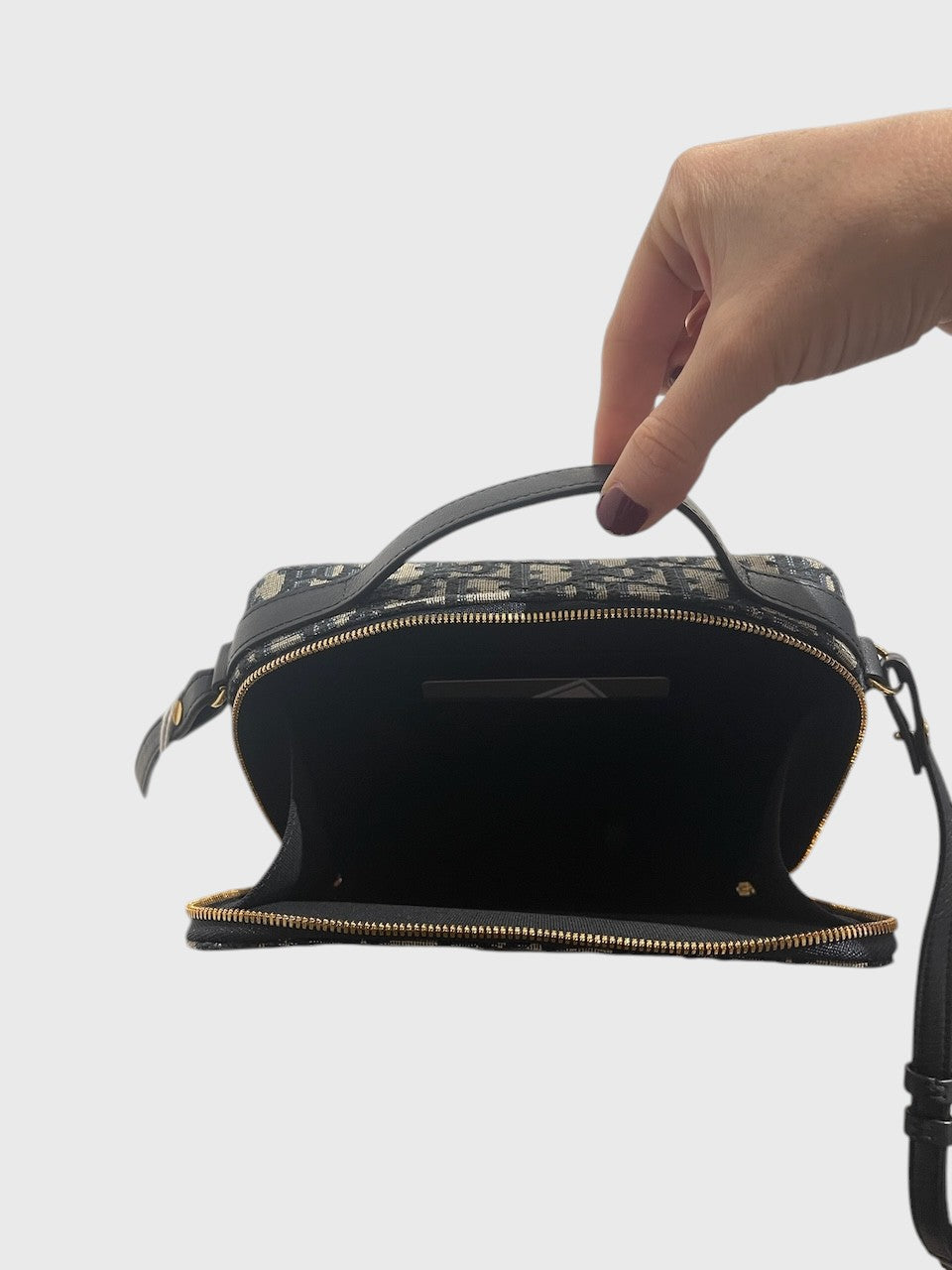 Sac Dior Vanity bleu