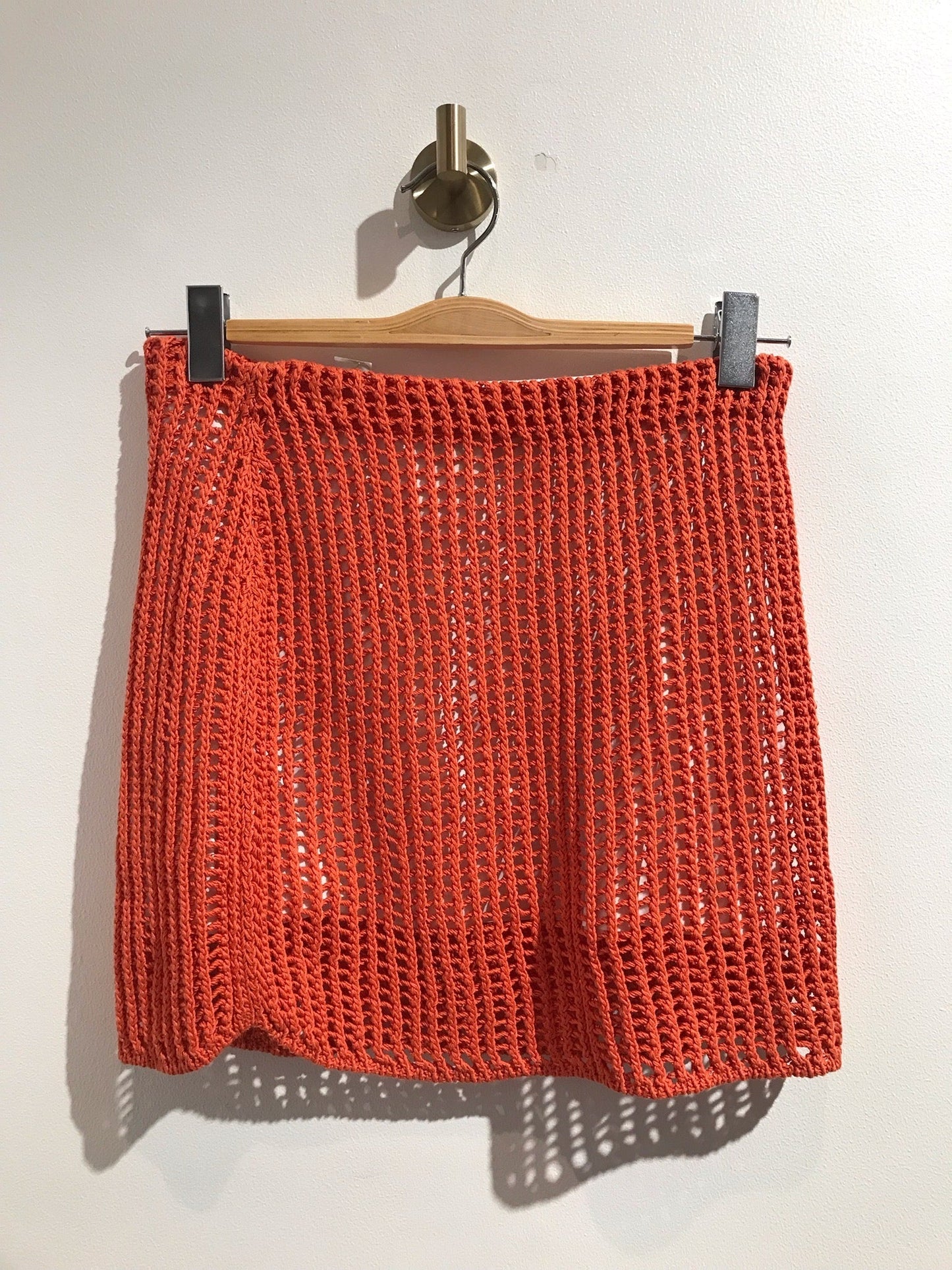 Ensemble Prada crochet orange T.38