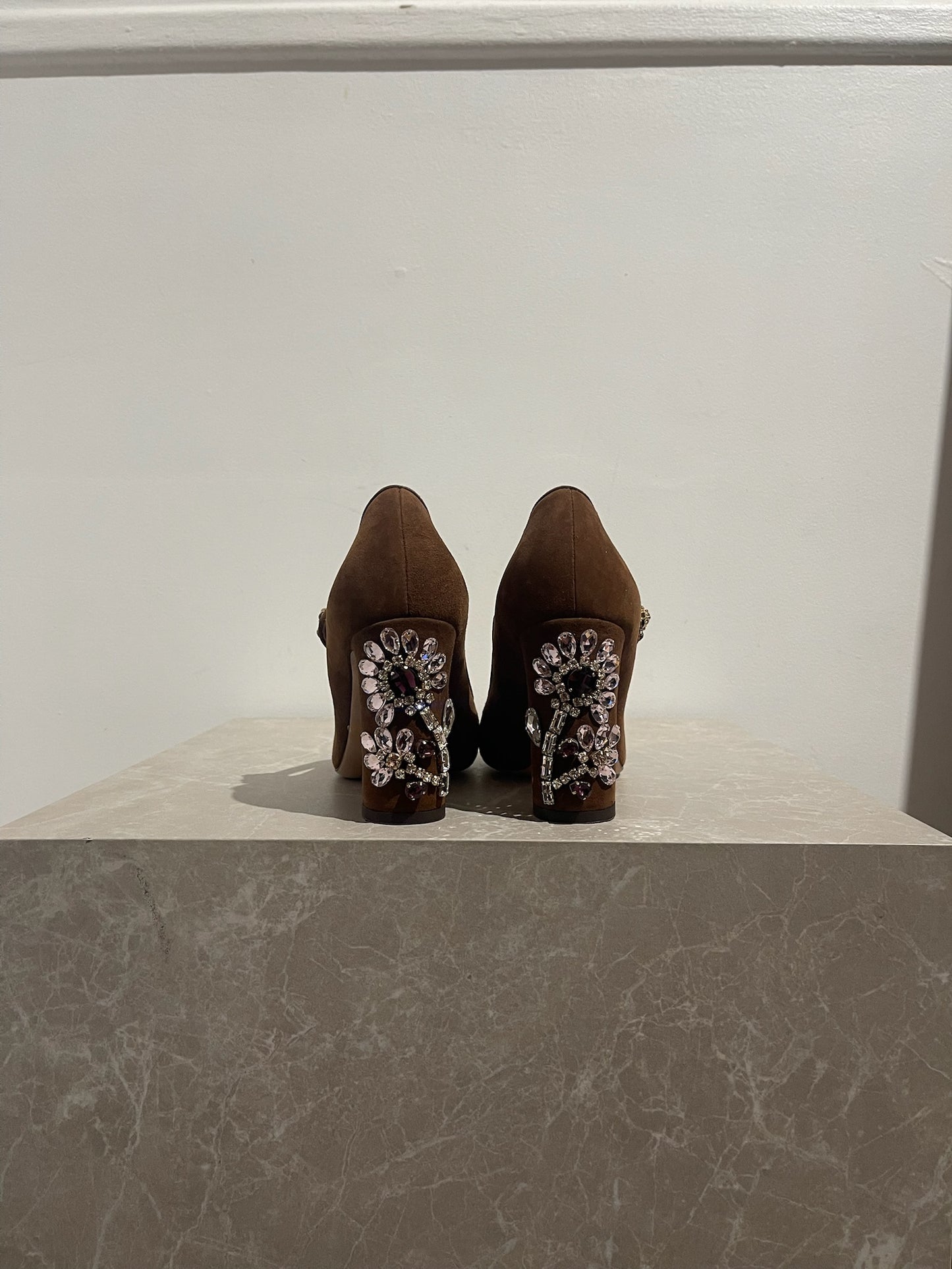 Escarpins Dolce & Gabbana marron T.37,5