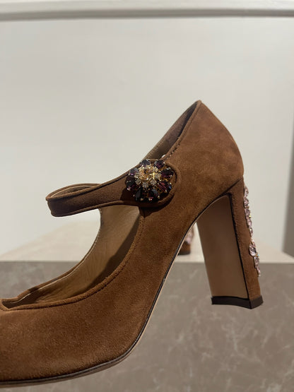 Escarpins Dolce & Gabbana marron T.37,5