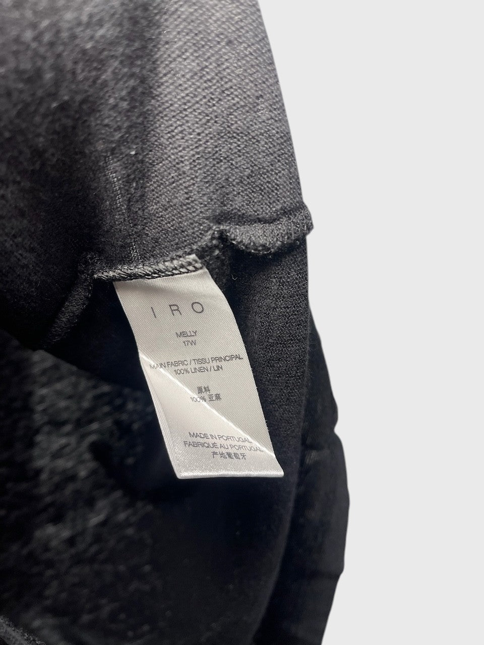 T-shirt Iro noir T.S