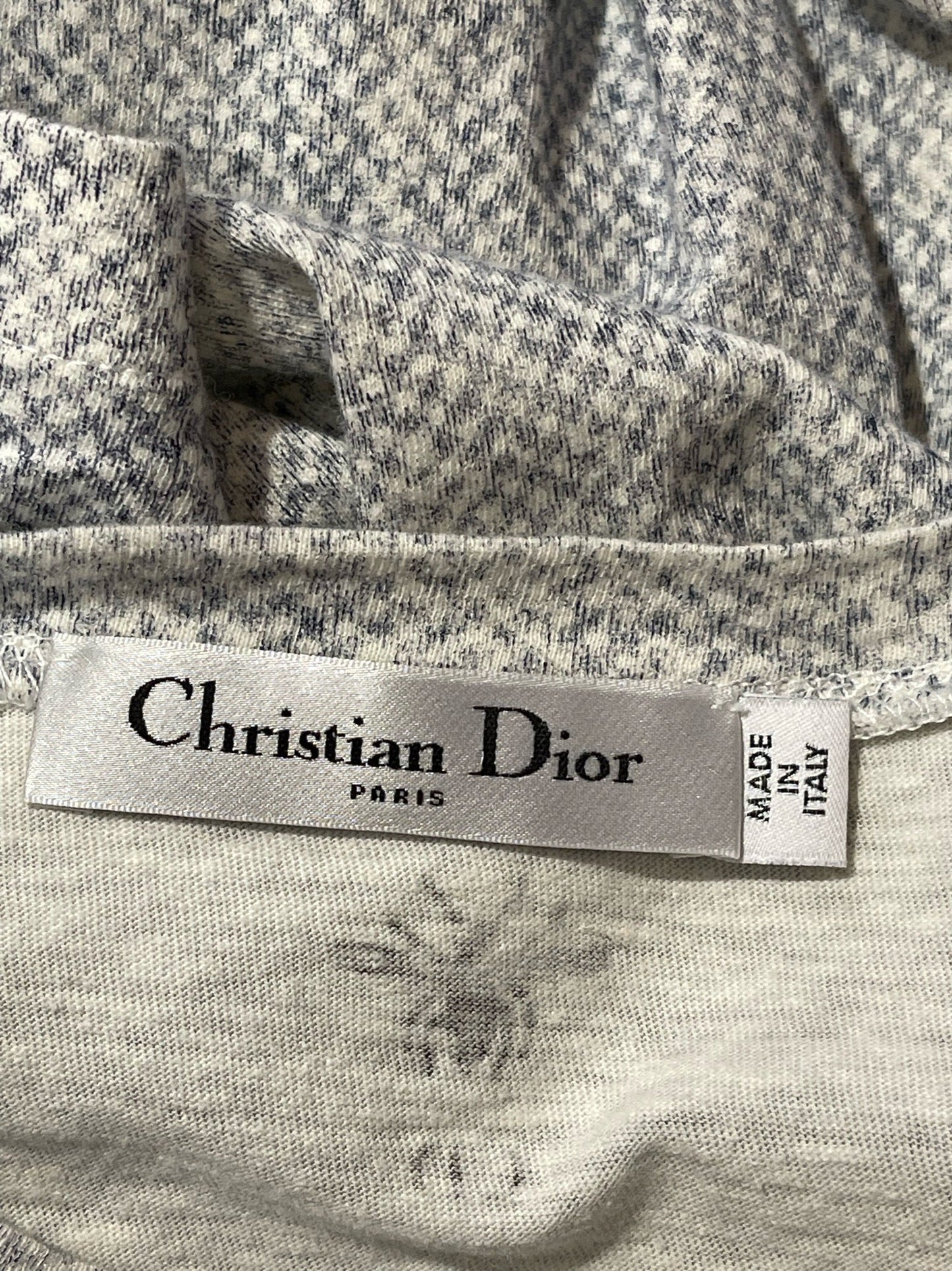 T-shirt Dior bleu T.XS